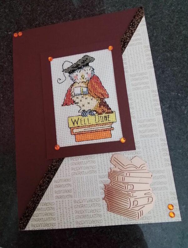 Well Done Owl – Congratulations Card, Well Done Card, Exam Pass, Exam Success, Exam Celebration - product image 3