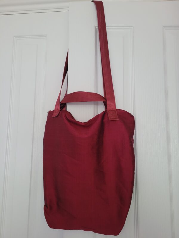 Red zip tote - product image 3