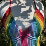 Rainbow festival dress