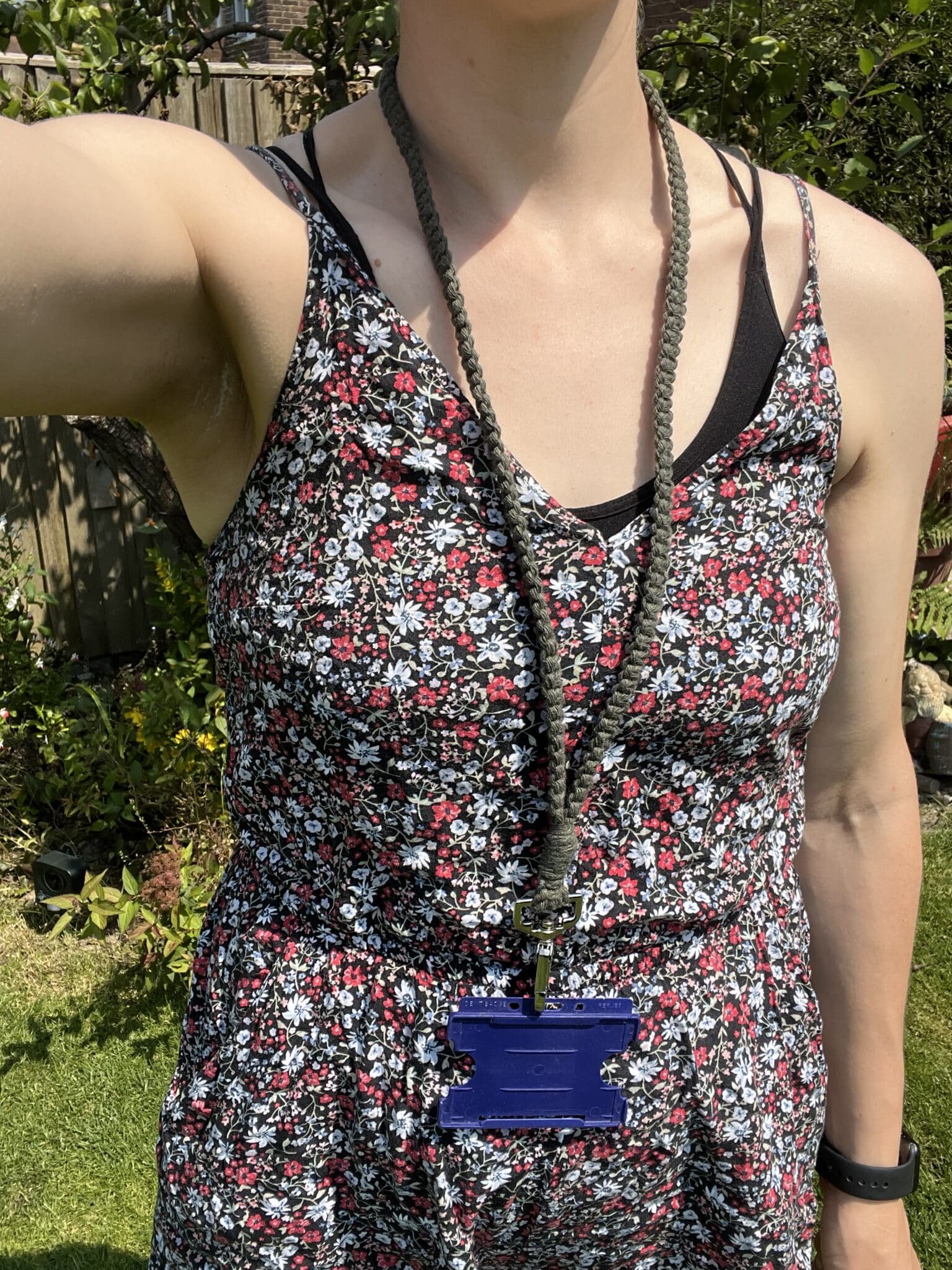 Olive lanyard - main product image