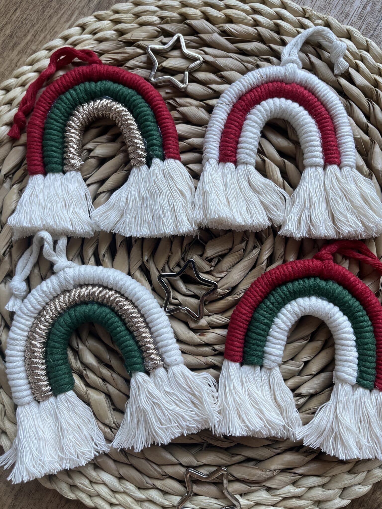 Christmas rainbow decorations - main product image