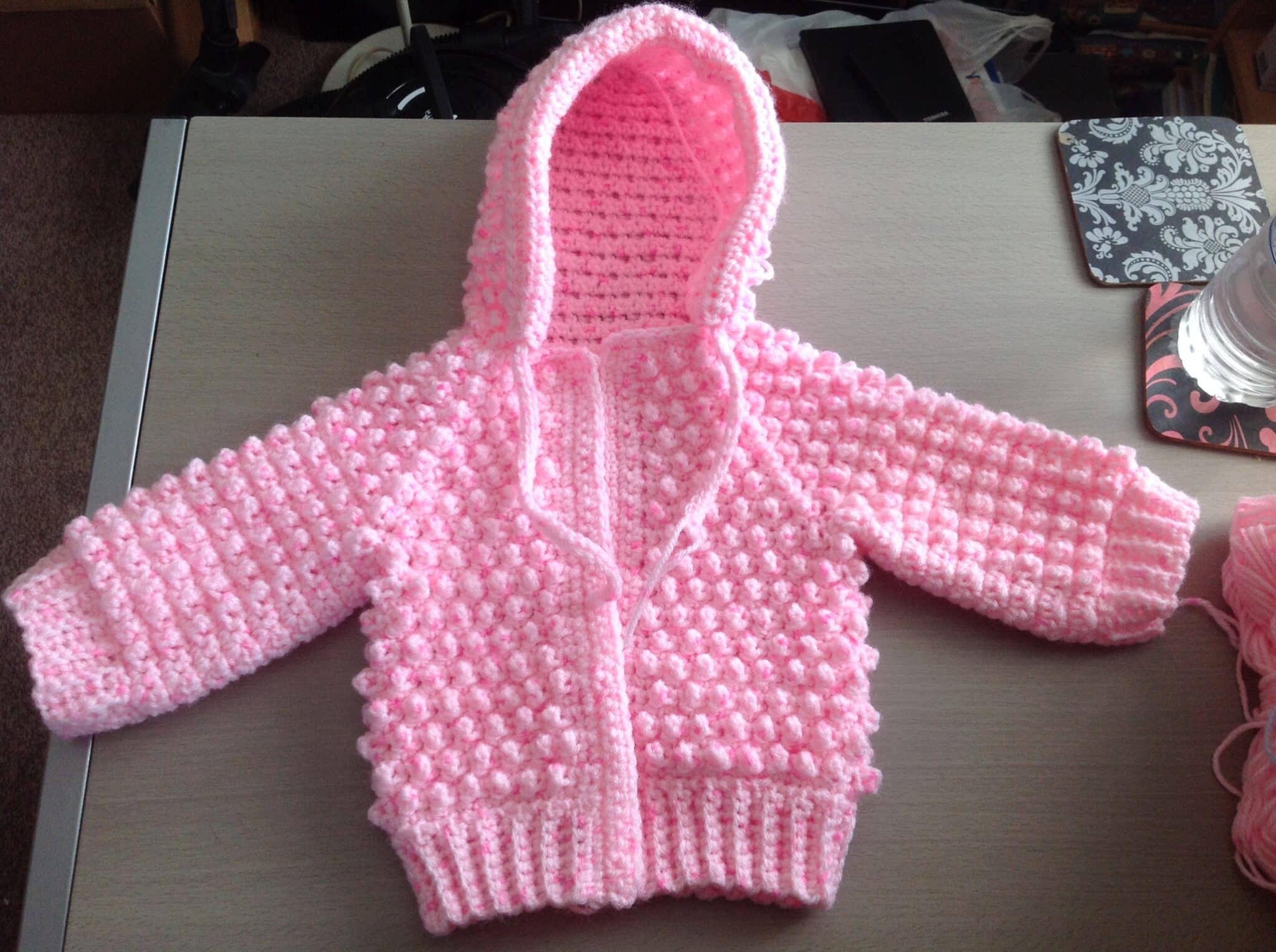 (4) Baby Hooded Jacket – Made to order - main product image