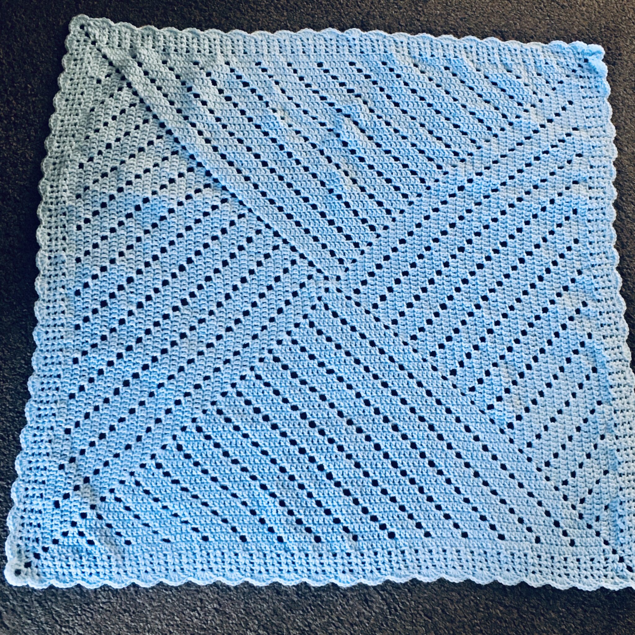 Baby Square Blanket – made to order - main product image