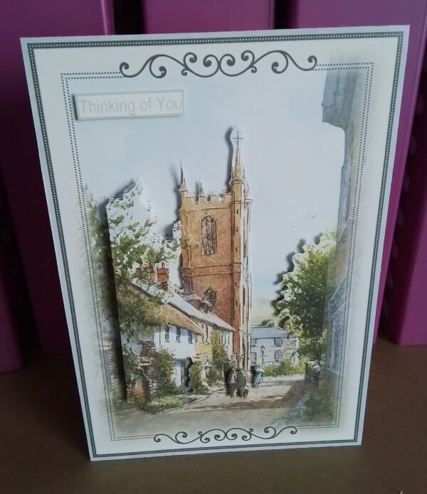 Thinking of You Card, Sympathy Card, Grey/Blue - product image 2