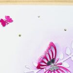 Luxury Handmade Personalised Birthday Card, 3D Flower Handmade Card C018