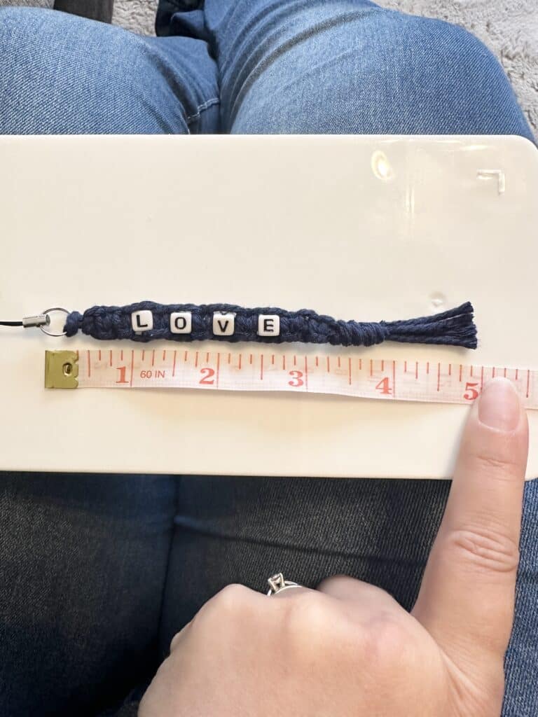 Macrame Phone Case Charm