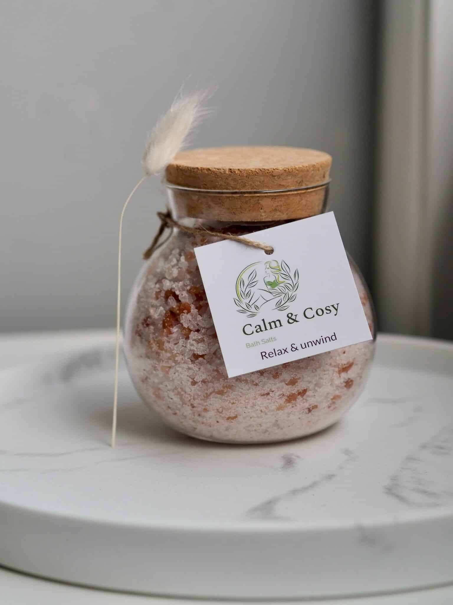WHITE CHERRY BLOSSOM BATH SALTS 500G - main product image