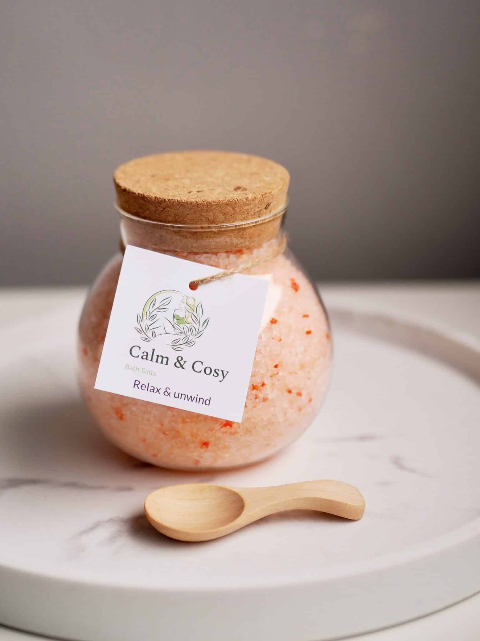 CITRUS & PEPPERMINT BATH SALTS 500G - main product image
