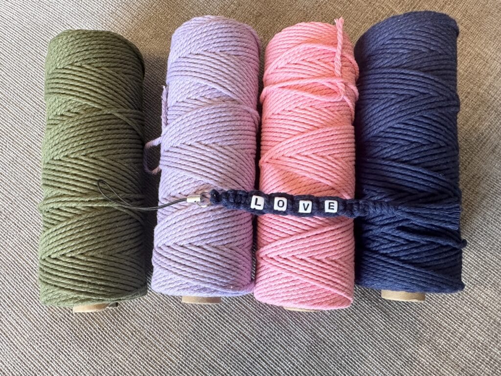 Macrame Phone Case Charm