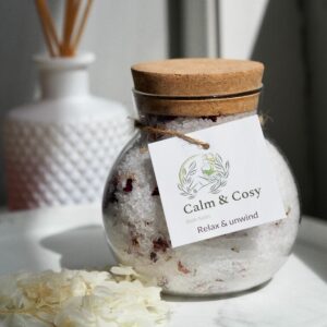 ROSE & LAVENDER BATH SALTS 500G