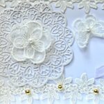 Luxury Handmade Personalised Lace Birthday Card, Mum, Wife, Girlfriend, Sister C645