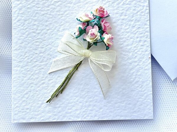 Luxury Handmade Personalised Birthday Card, 3D Flower Birthday Card C638 - product image 3