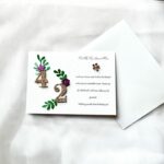 Luxury Personalised Handmade Birthday Card with Envelope, 3D Birthday Card for Mum C642