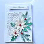 Luxury Handmade Personalised Christmas Card with Envelope, 3D Christmas Card C507