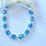 Luxury Personalised Handmade Elastic Bracelet Birthday Card with Envelope, Birthday Gift Card BC006