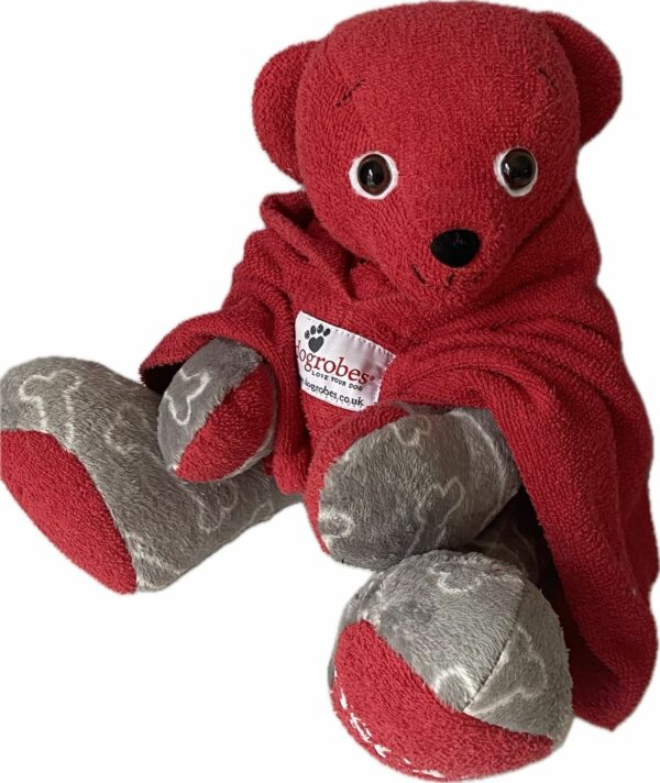 Memory bear made from pets clothes - main product image