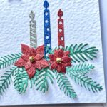 Luxury Handmade Personalised Christmas Card with Envelope, 3D Christmas Card C506