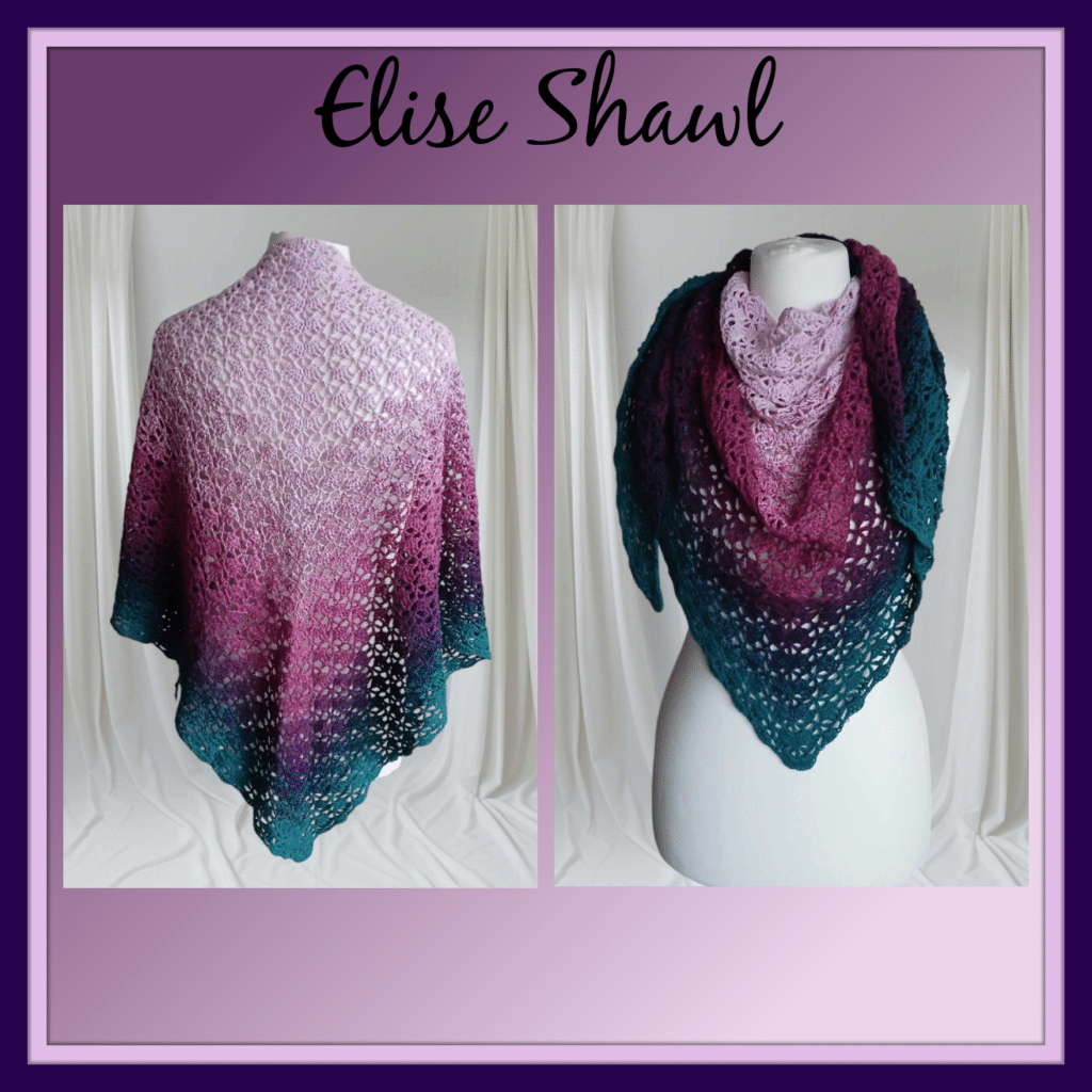 Handmade Crochet Elise Shawl