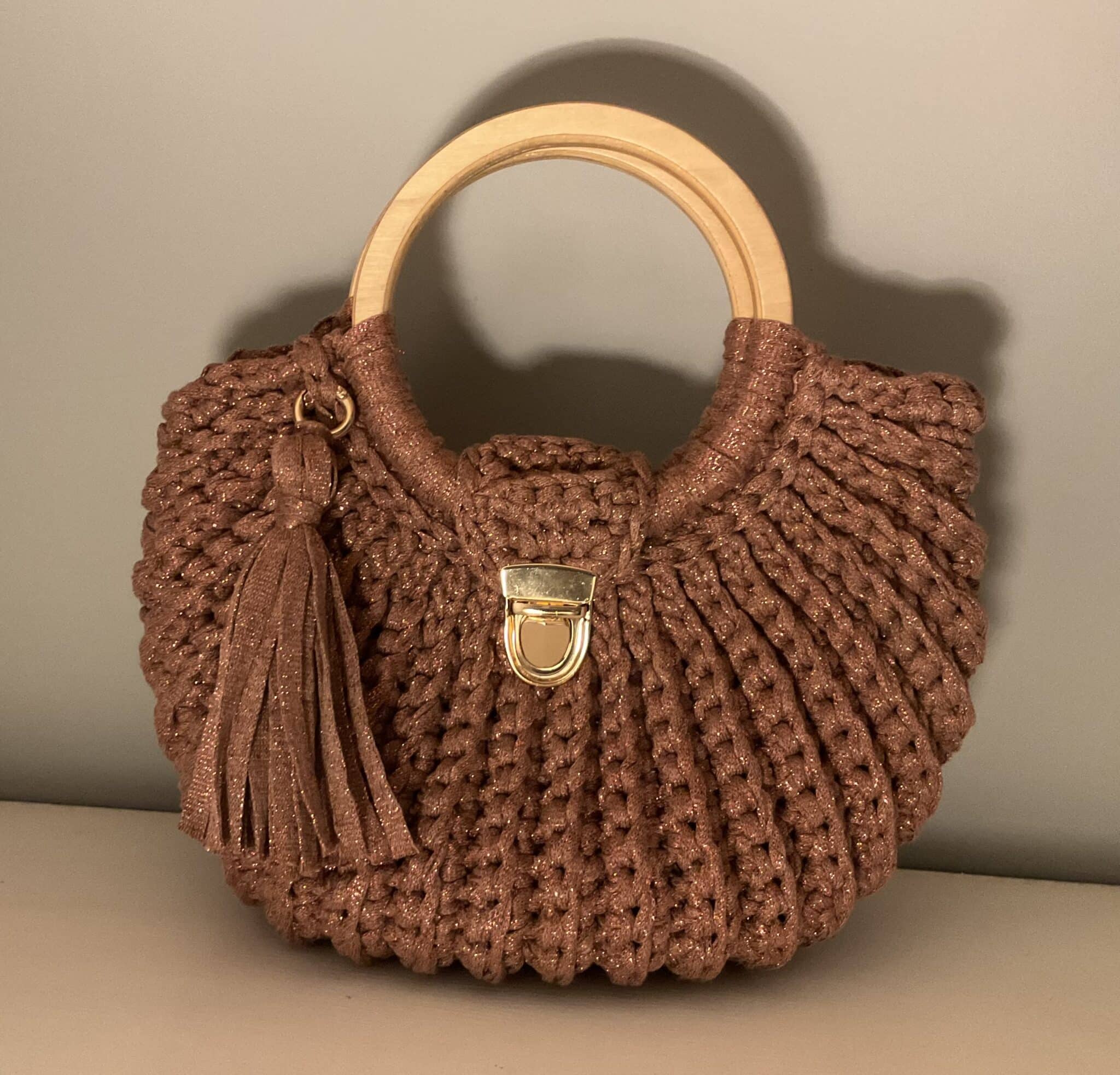Handcrafted crochet bags - main product image