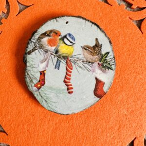 Robin tree decorations