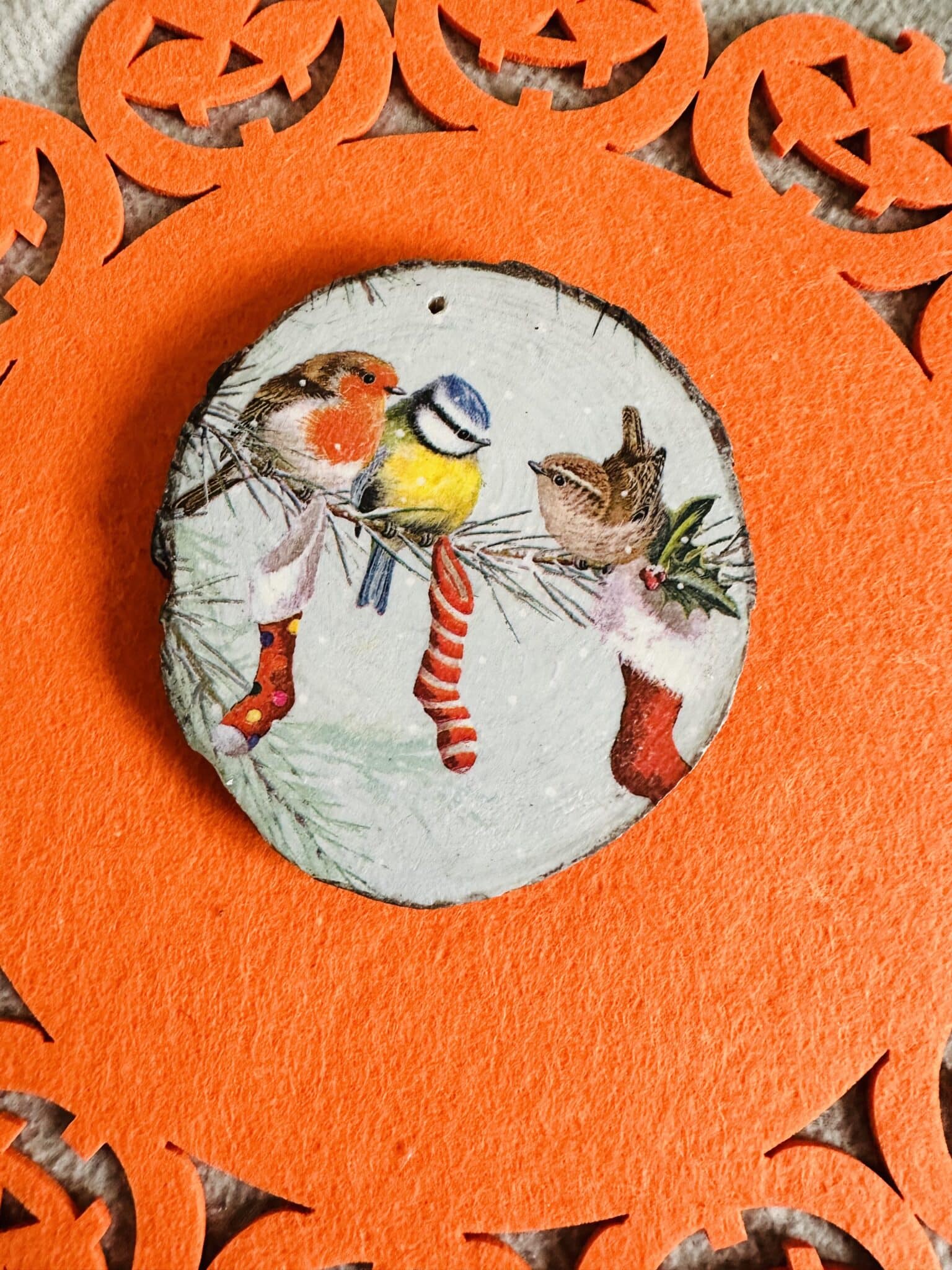 Robin tree decorations - main product image