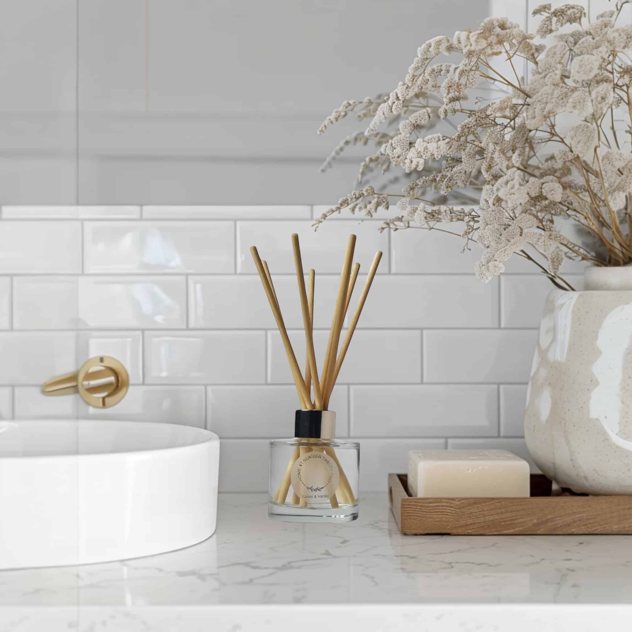 Honey and Vanilla Reed Diffuser - main product image