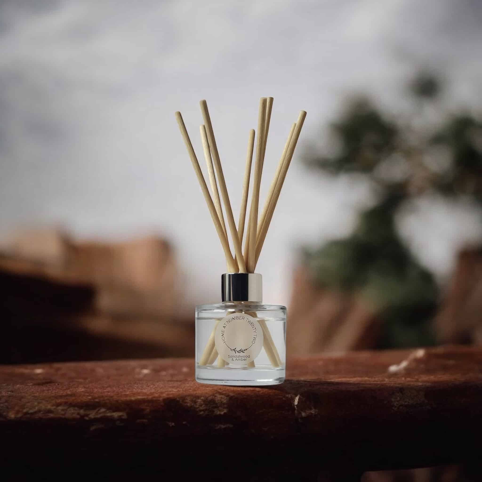 Sandalwood and Amber Reed Diffuser - main product image