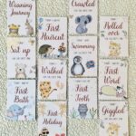 Jungle Safari Baby Milestone Cards – Celebrate Babys 1st Year Moments