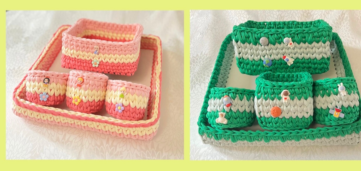 Baby/nursery/kids bedroom organiser sets - main product image
