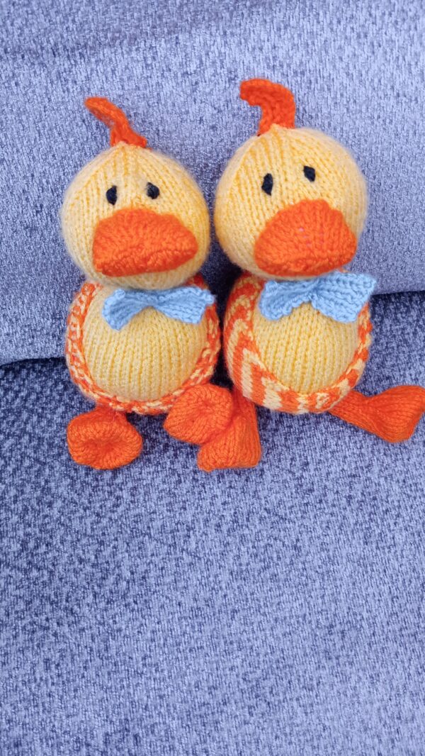 Hand Knitted Easter Duck - main product image
