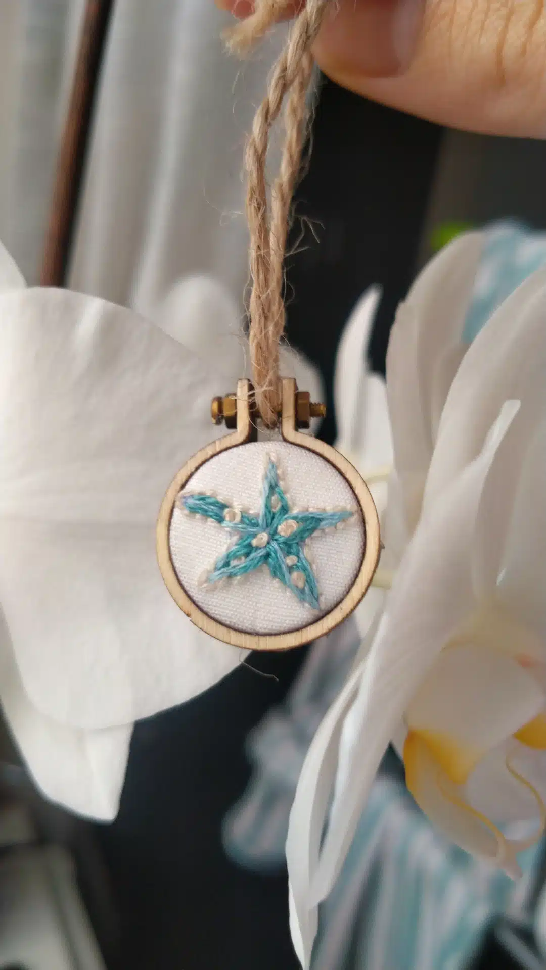 Starfish hoop - main product image