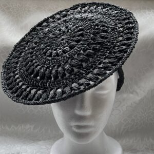 Crochet vintage style headpiece