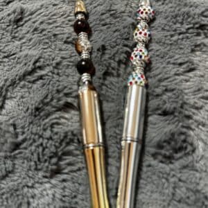 Hand crafted beaded pens