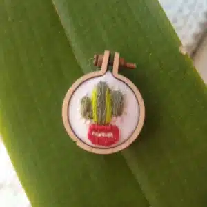 Cactus mini hoop🌵