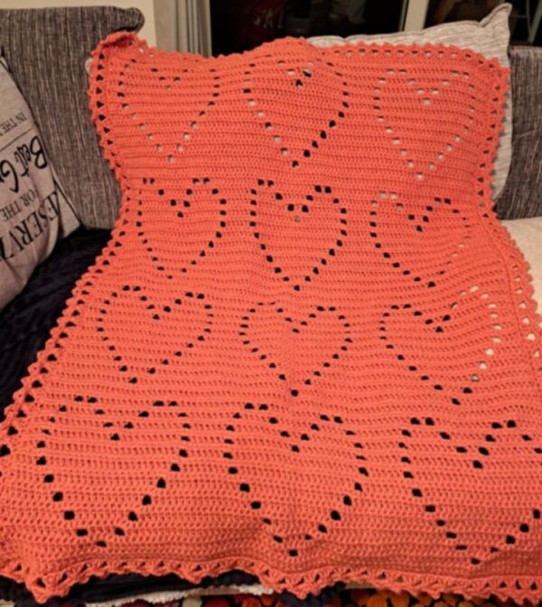 Hand Crocheted Blanket - main product image