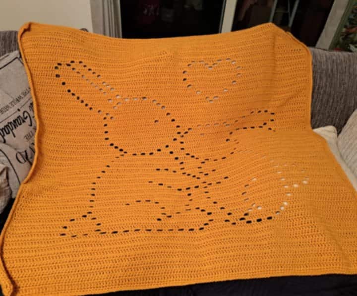 Hand Crocheted Blanket - main product image