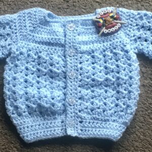 (17) Crochet Cardigan - Made to order