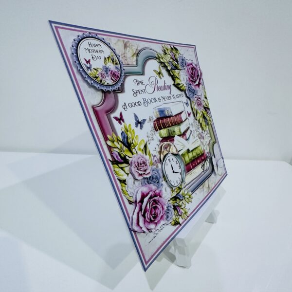 For the Love of Books – Handmade Birthday | Mother’s Day Greeting Card - product image 2