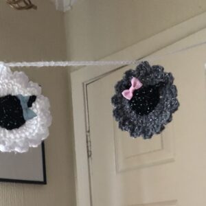 Easter lamb bunting
