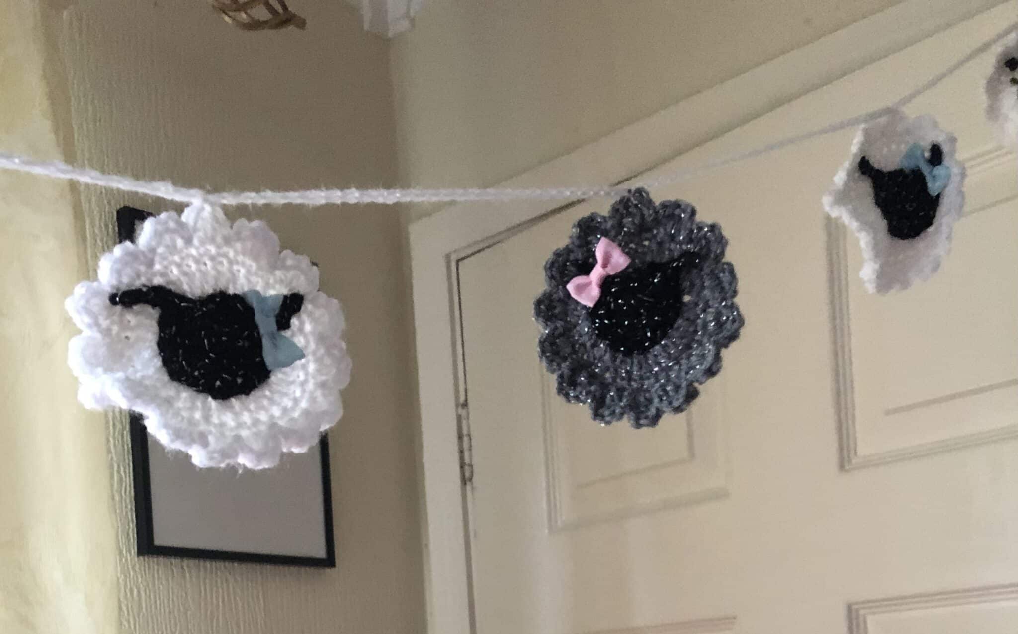 Easter lamb bunting - main product image