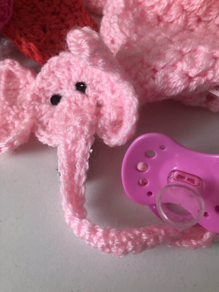 Elephant comfort holder