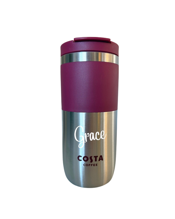 Personalised Costa Cup Purple - main product image