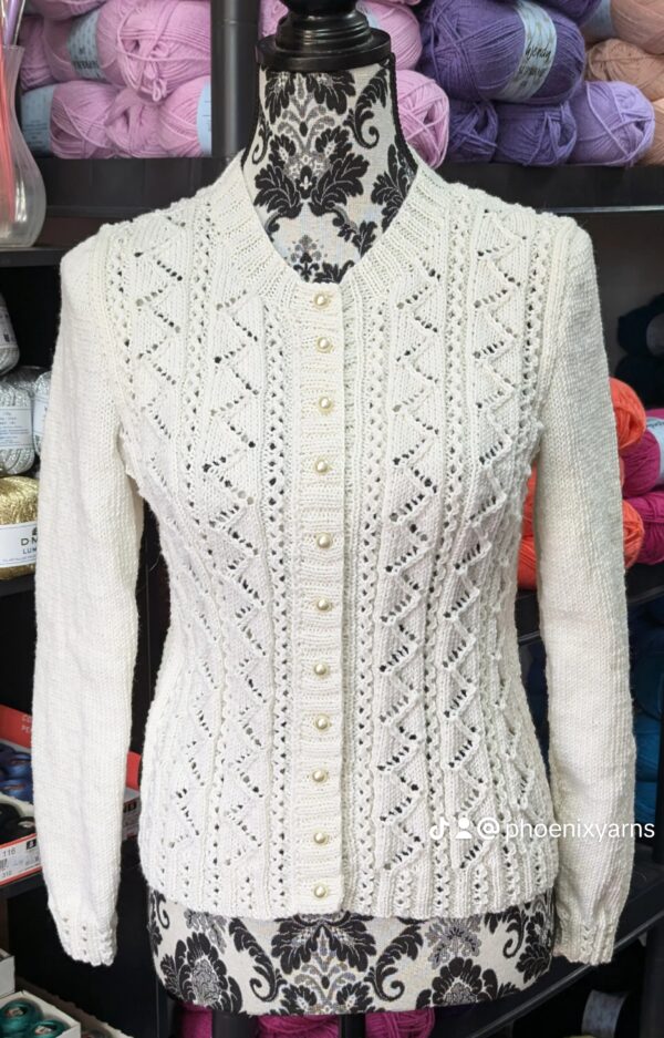 Ladies lacy cardigan - main product image