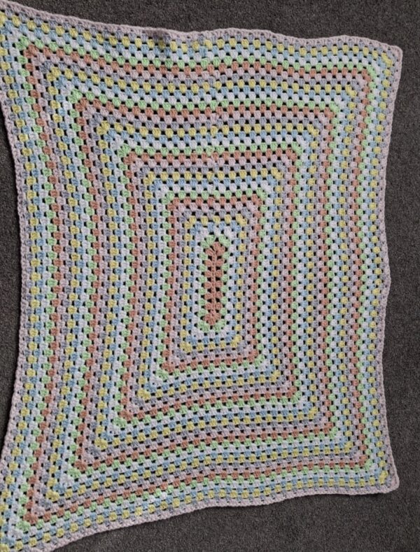 Pastel Rectangular Granny Blanket - product image 3