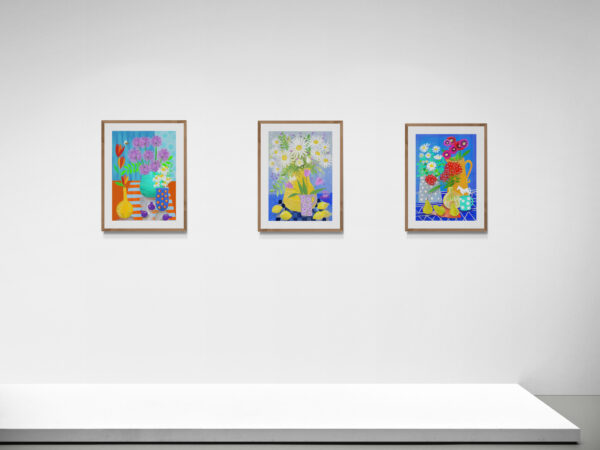 Flowers and lemons Still Life Art Print - product image 4