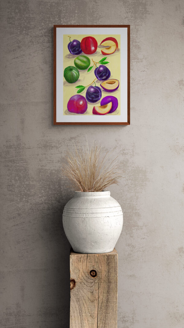 Plums Art Print - product image 2
