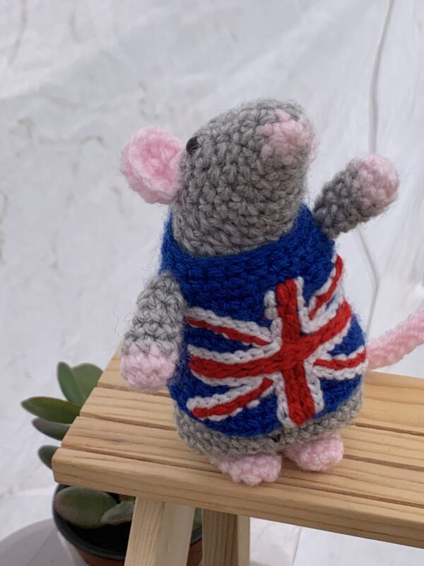 Union Jack Cosy Mouse - product image 2
