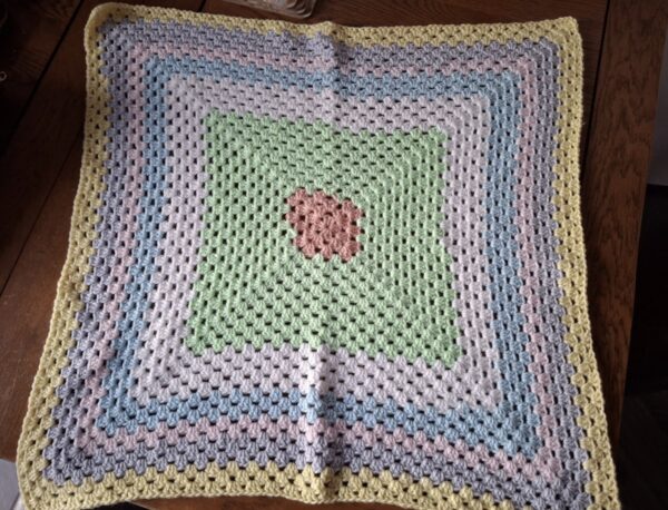 Pastel Spring Baby Blanket - main product image
