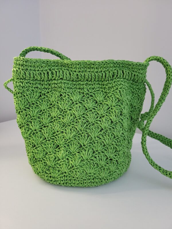 Raffia Bucket Bag - product image 3