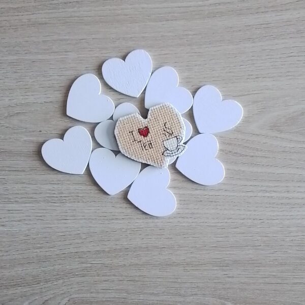 I Love Tea, Fridge Magnet, Tea Lovers Gift, Love Tea Magnet, Office Magnet - main product image